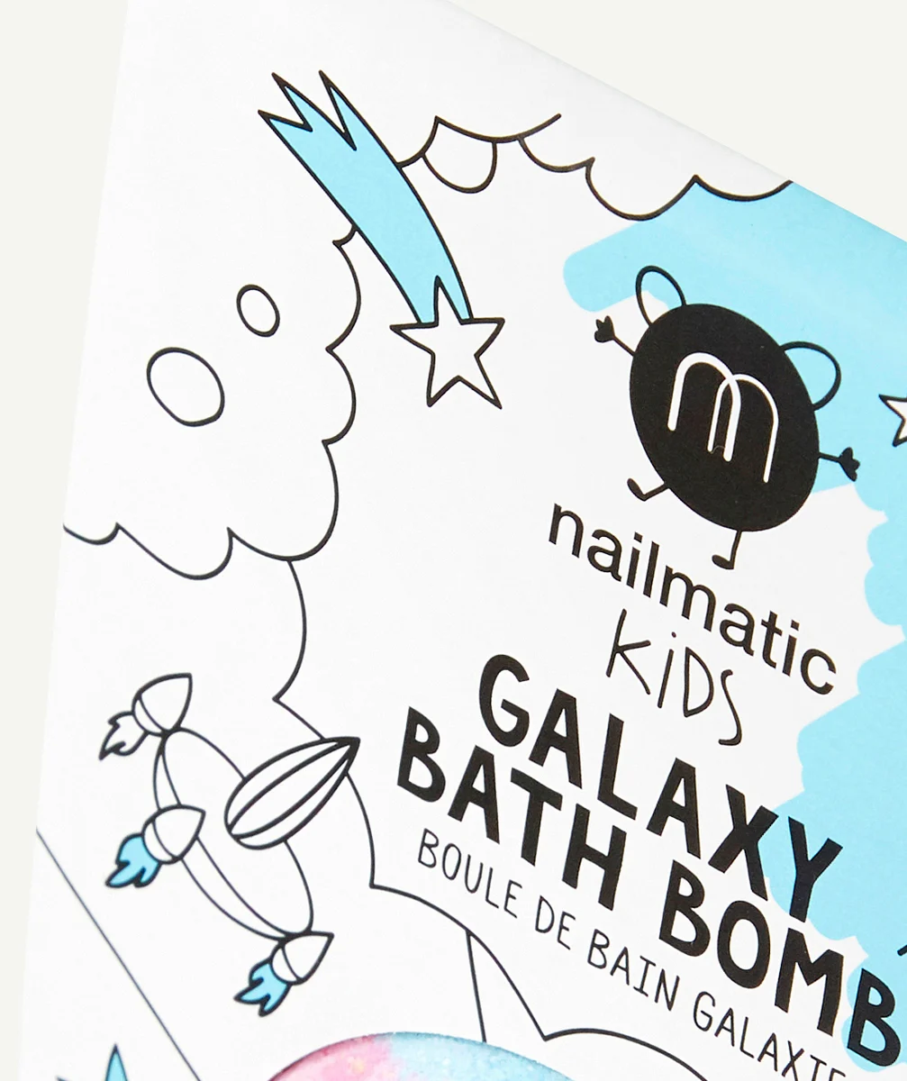NAILMATICLA BOULE DE BAIN GALAXY BLEU