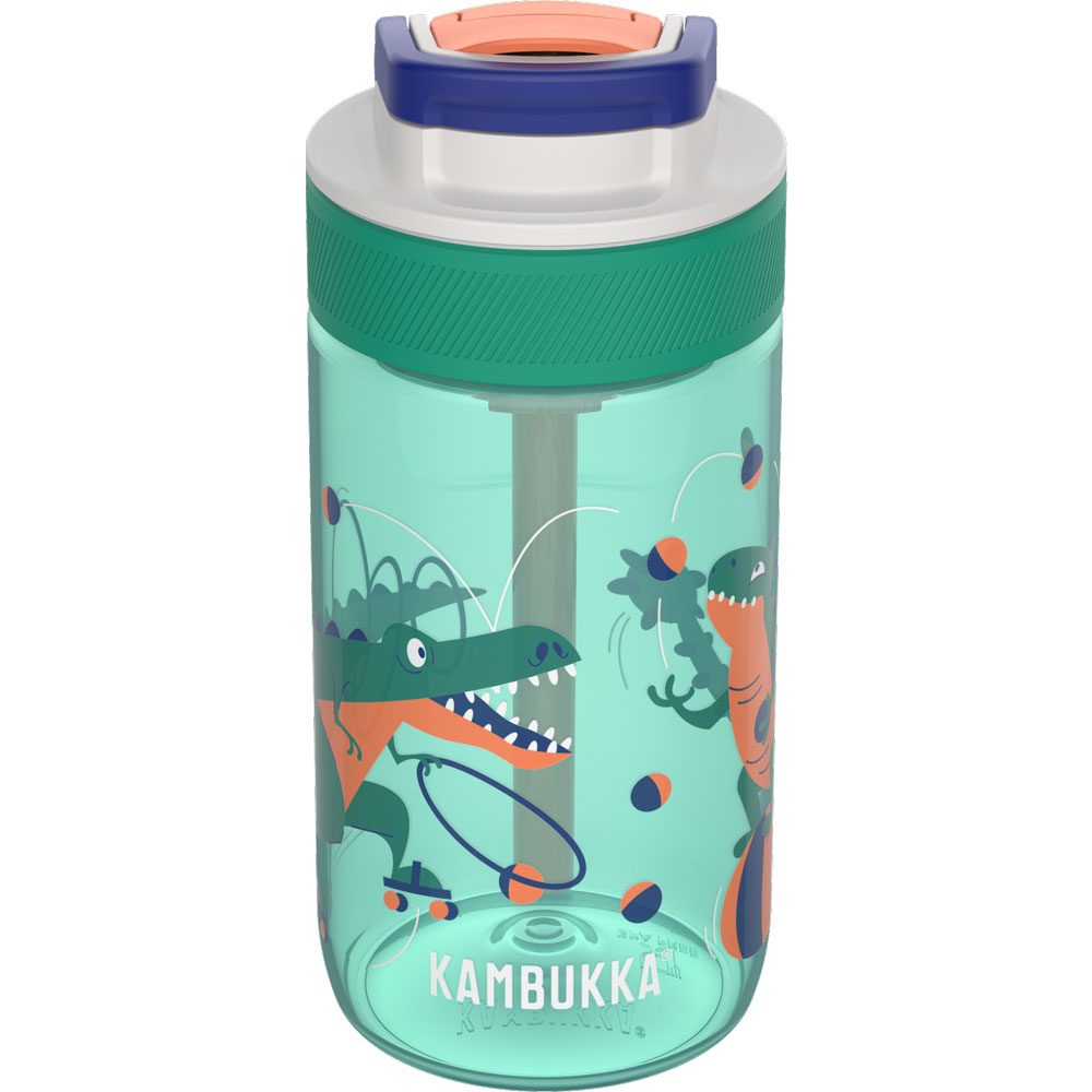 Kambukka Lagoon Trinkflasche Kinder 400ml juggling dino