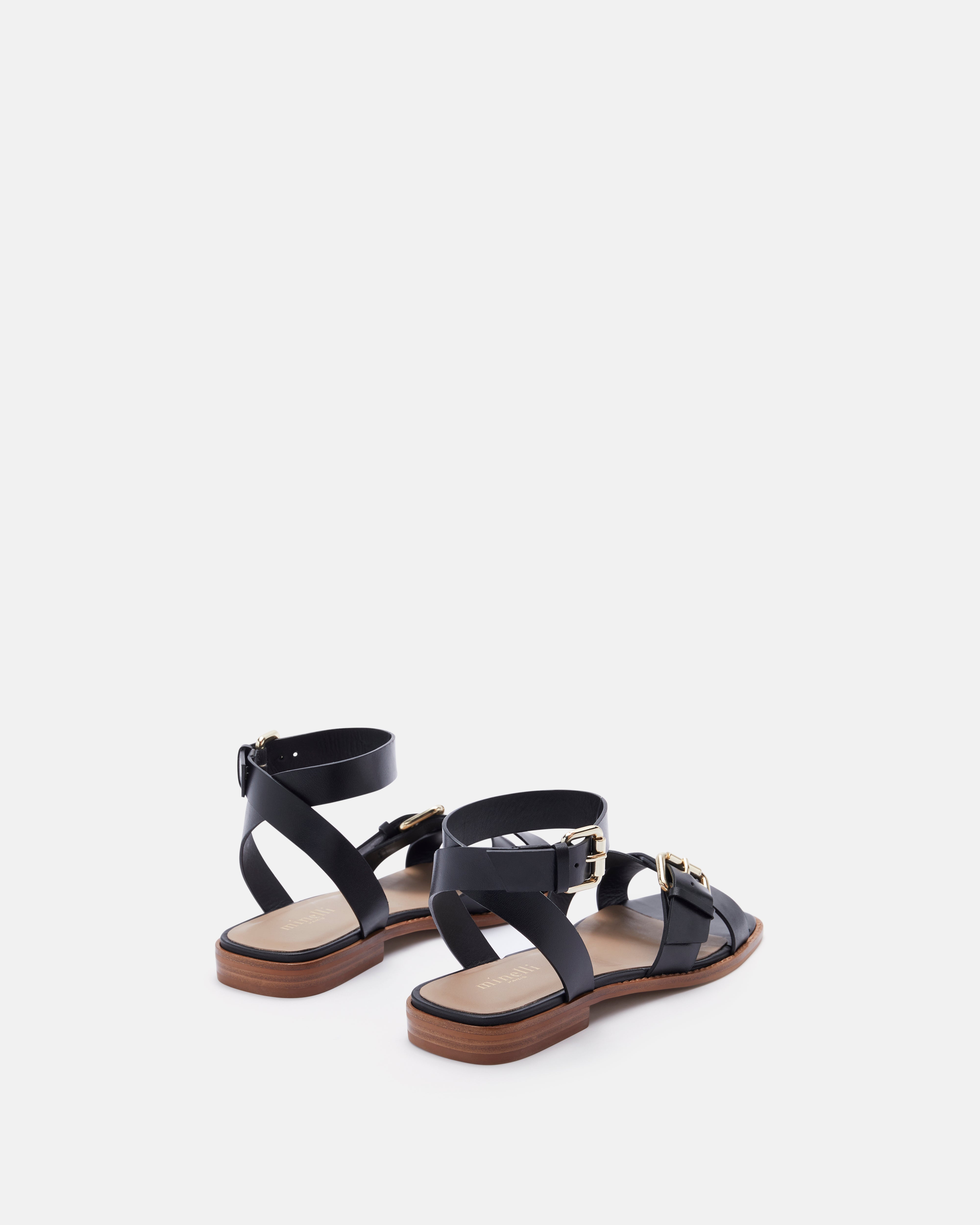 SANDALES KELSEY NOIR
