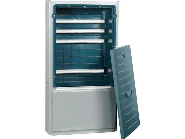 ABB CDC2000 PK67 Kabeldon, Kabelskab EL med fase- og isoleret nulskinne inkl. fugtspærre. Antal moduler 48 BxHxD 762x820x222mm 34kg
