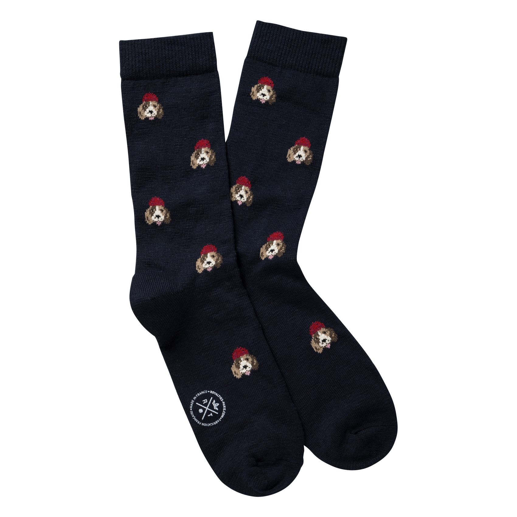 ELLIOT - Chaussettes en coton mélangé | Bleu