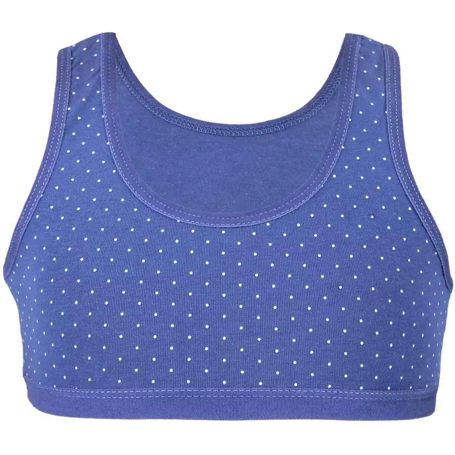 TupTam Mädchen Bustier mit breiten Trägern 5er Pack rosalila