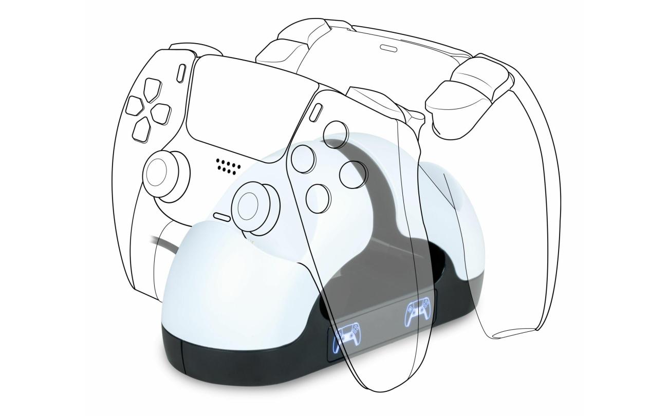 PS5 DualSense Fast Charger voor 2 DualSense Contro