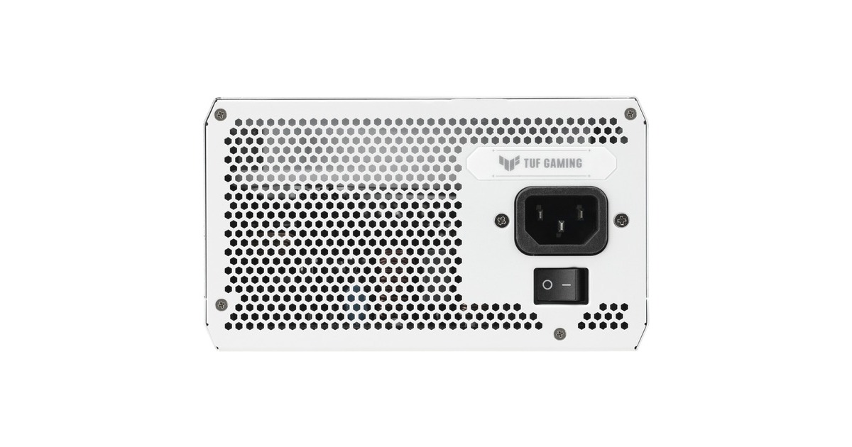 ASUSTUF Gaming Gold White Edition modulaire 1000 watt voeding   (Wit, 1x 12V-2x6, 4x PCIe)