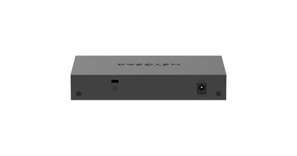 Netgear8-poorts Gigabit Plus-switch (GS108E-400EUS)  (Grijs, Unmanaged)