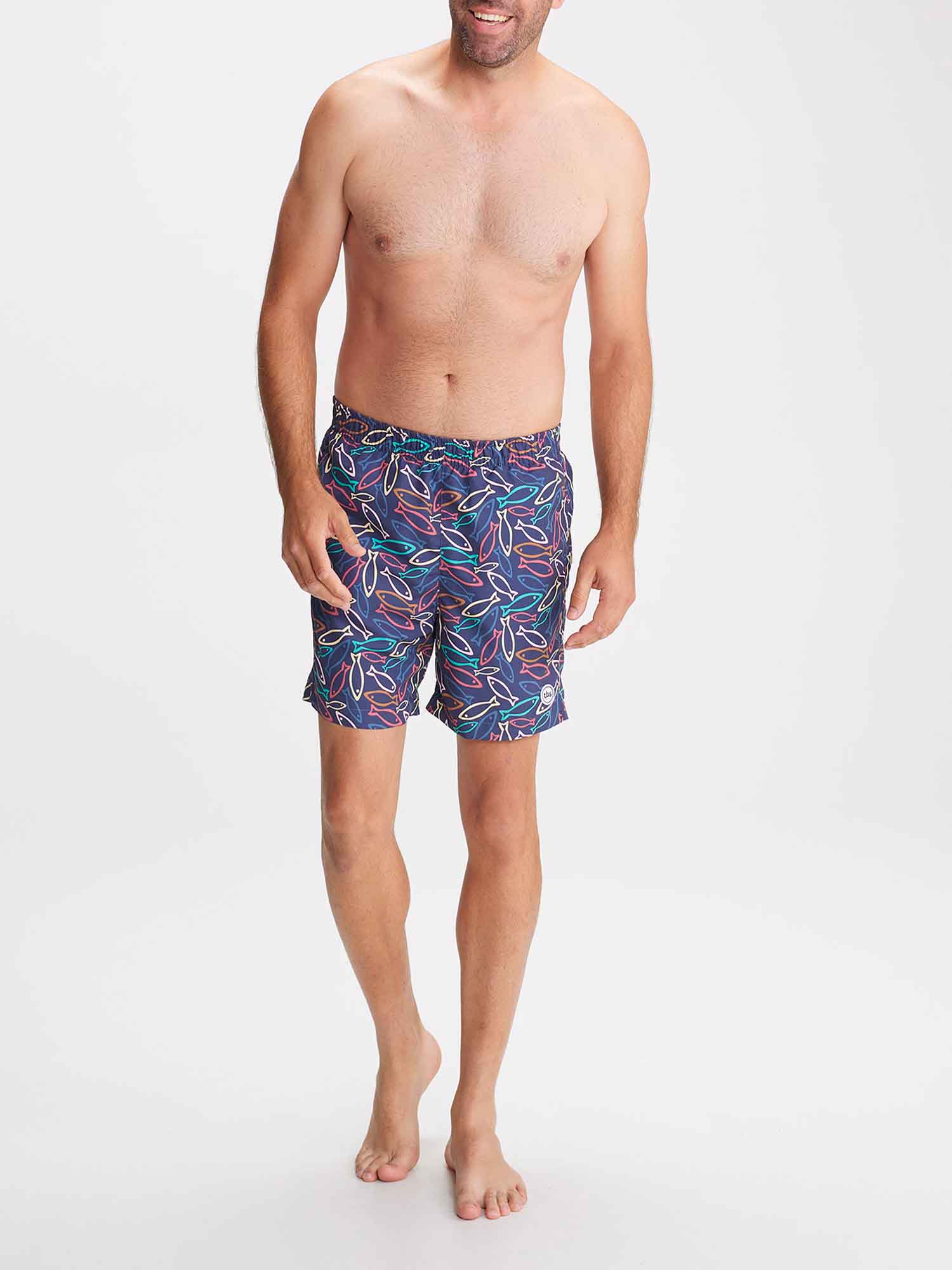 Short de Bain Fabriquée En France Multi Couleur