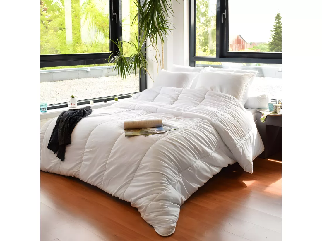 Couette Anti Transpirante 200 Gr/m² 240 X 260 Cm Pour Lit 