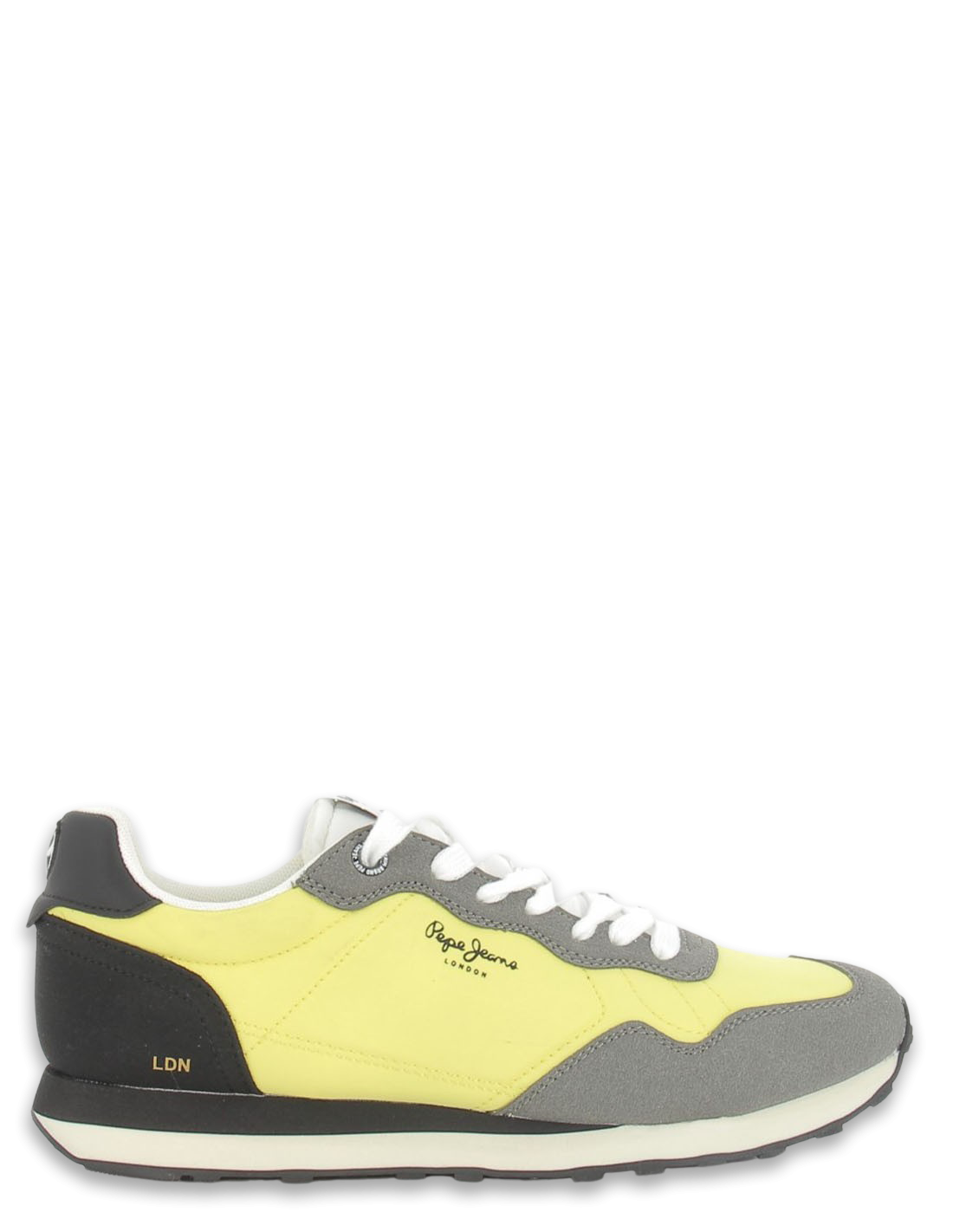pepe jeans baskets de ville homme natch jaune/gris/noir
