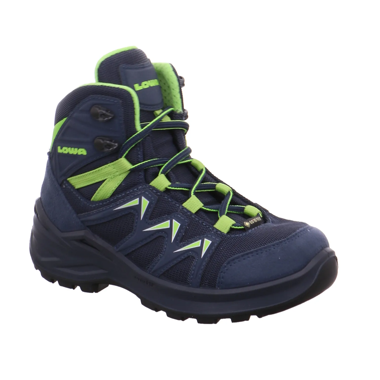 LOWA Kinder-Wanderschuhe Blau Recycelte Materialien