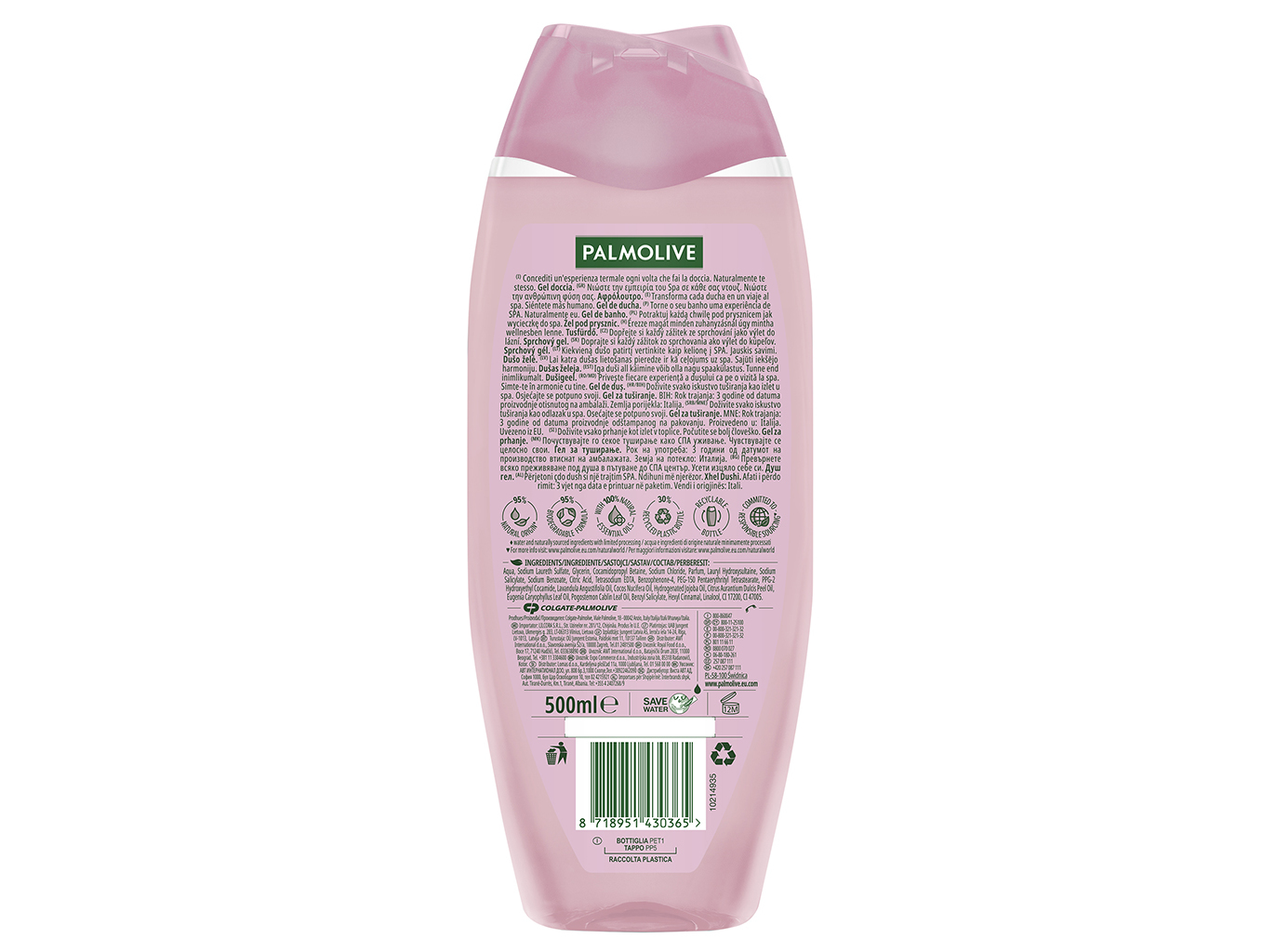 GEL BANHO PALMOLIVE SILKY OIL 500ML