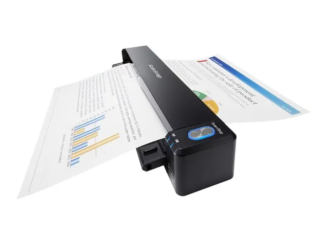 Ricoh ScanSnap iX100 - Scanner med papirfødning - Contact Image Sensor (CIS) - 216 x 863 mm - 600 dpi x 600 dpi - USB 2.0, Wi-Fi