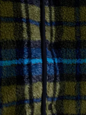 Jaqueta Teddy com Logo Tartan nas Costas
