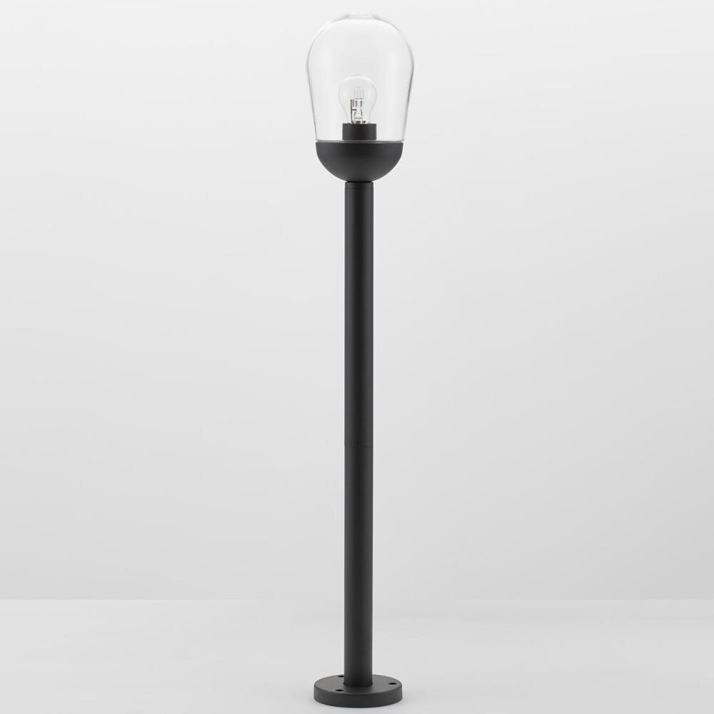 Omika padverlichting in donkergrijs E27 IP54 970mm