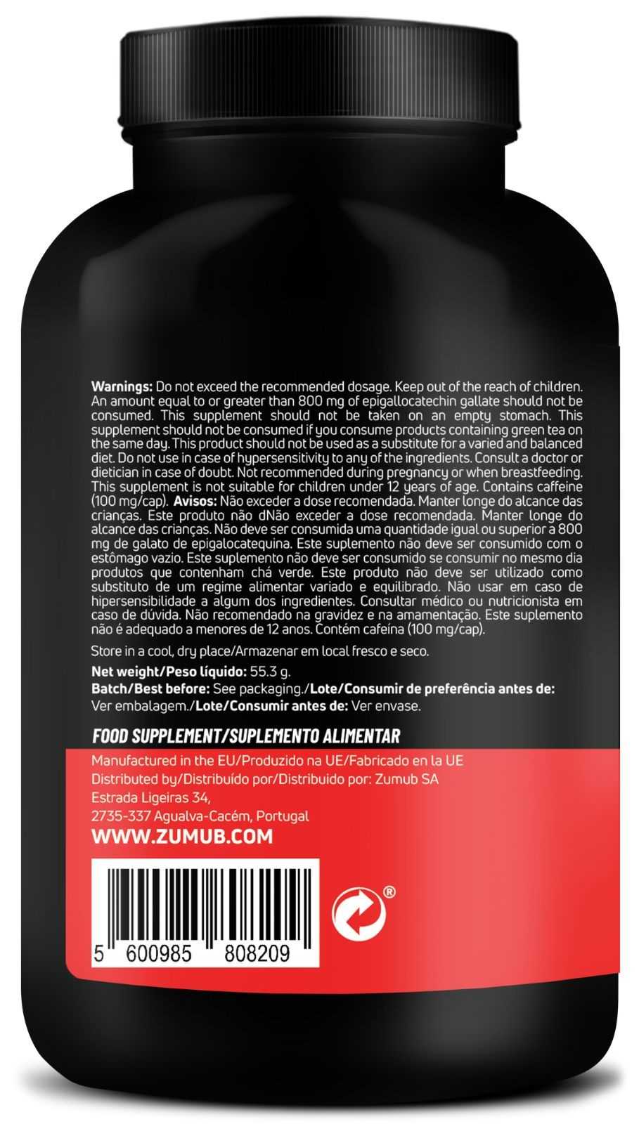 Zumub Fat Burner 60 cápsulas