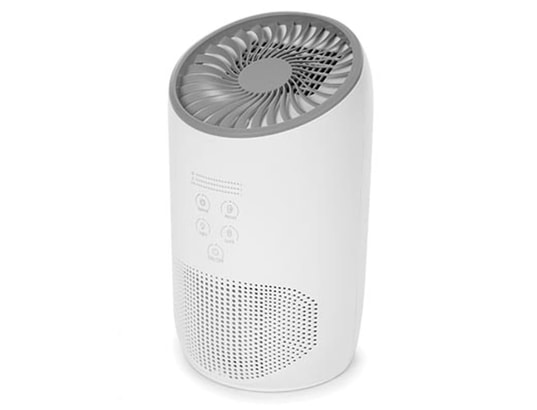 PEREL - Purificateur d'air airp001 12 w blanc