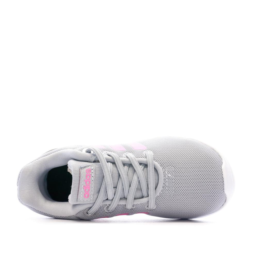 Adidas Baskets Grises Fille Adidas Lite Racer