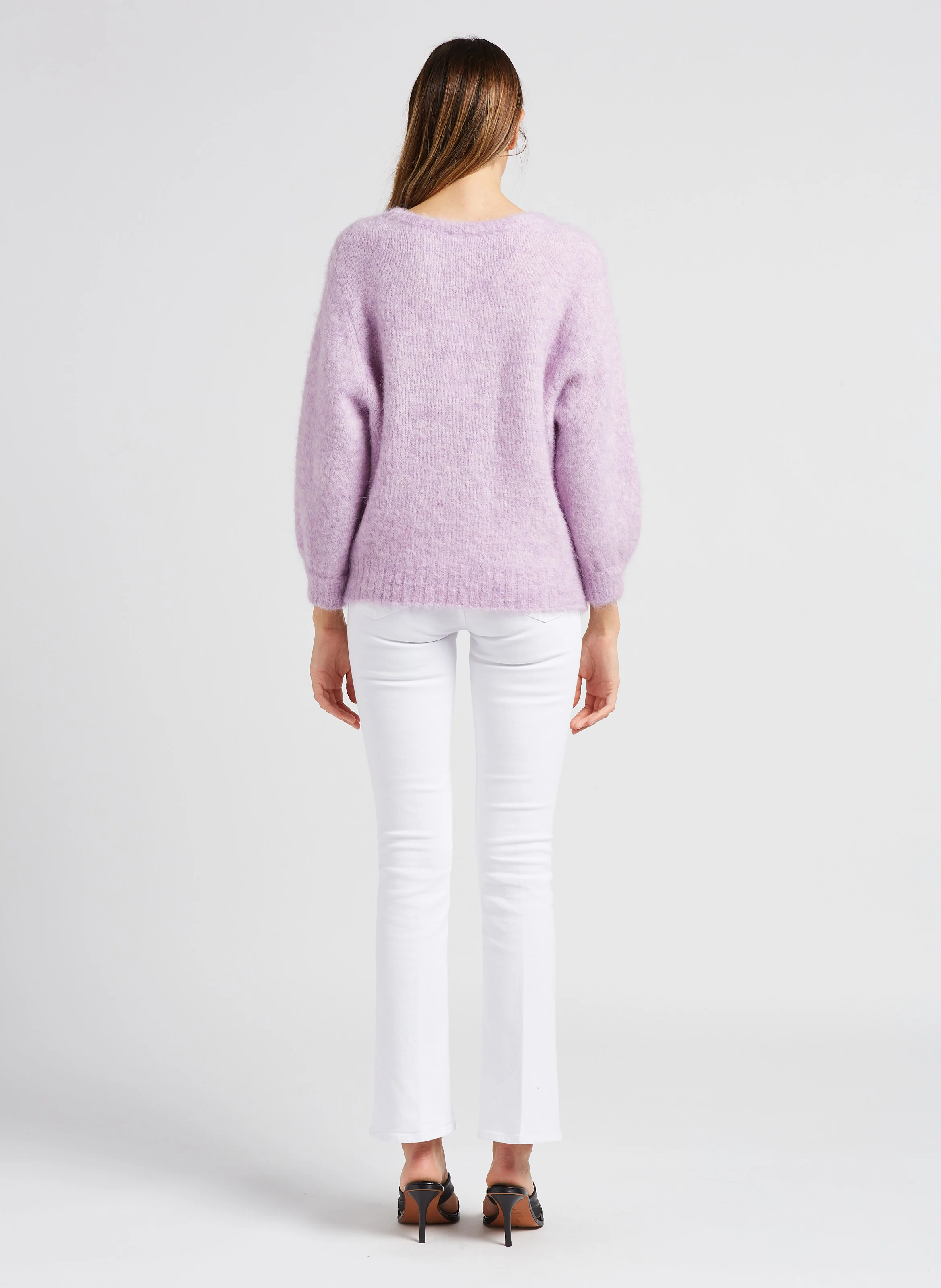Jean bootcut stretch | Blanc