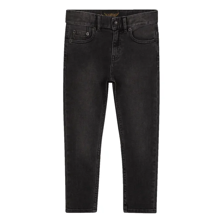 Finger in the nose Jean Slim Ewan  | Denim noir