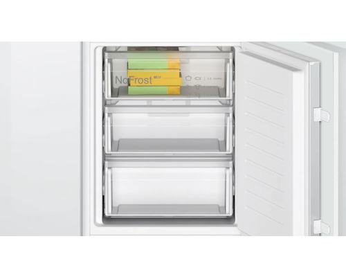 Bosch KIN86VSE0 inbouwkoelkast met vriezer, afmetingen (B x H x D): 54,1 x 177,2 x 54,8 cm, koelgedeelte: 184 l, vriesgedeelte: 76 l