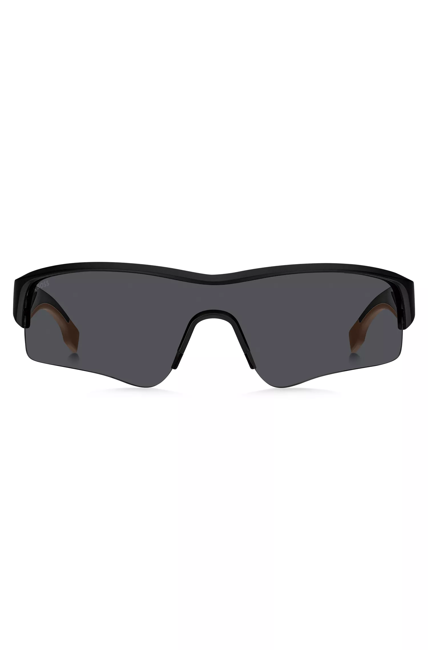 Óculos de sol estilo máscara BOSS Black-BOSS x Matteo Berrettini com logotipos