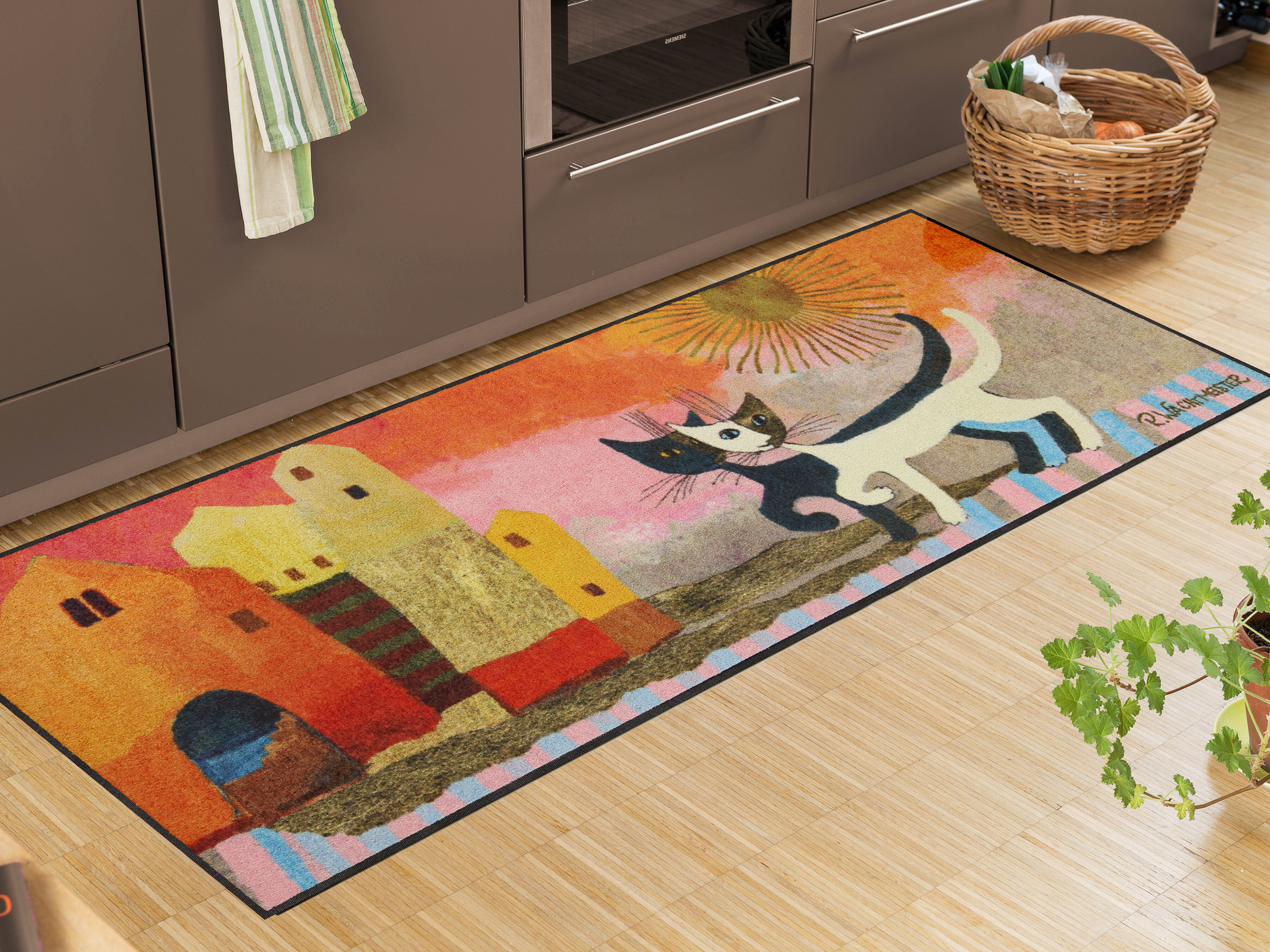 Rosina Wachtmeister Türvorlage Camminata al mattino 75x190 cm