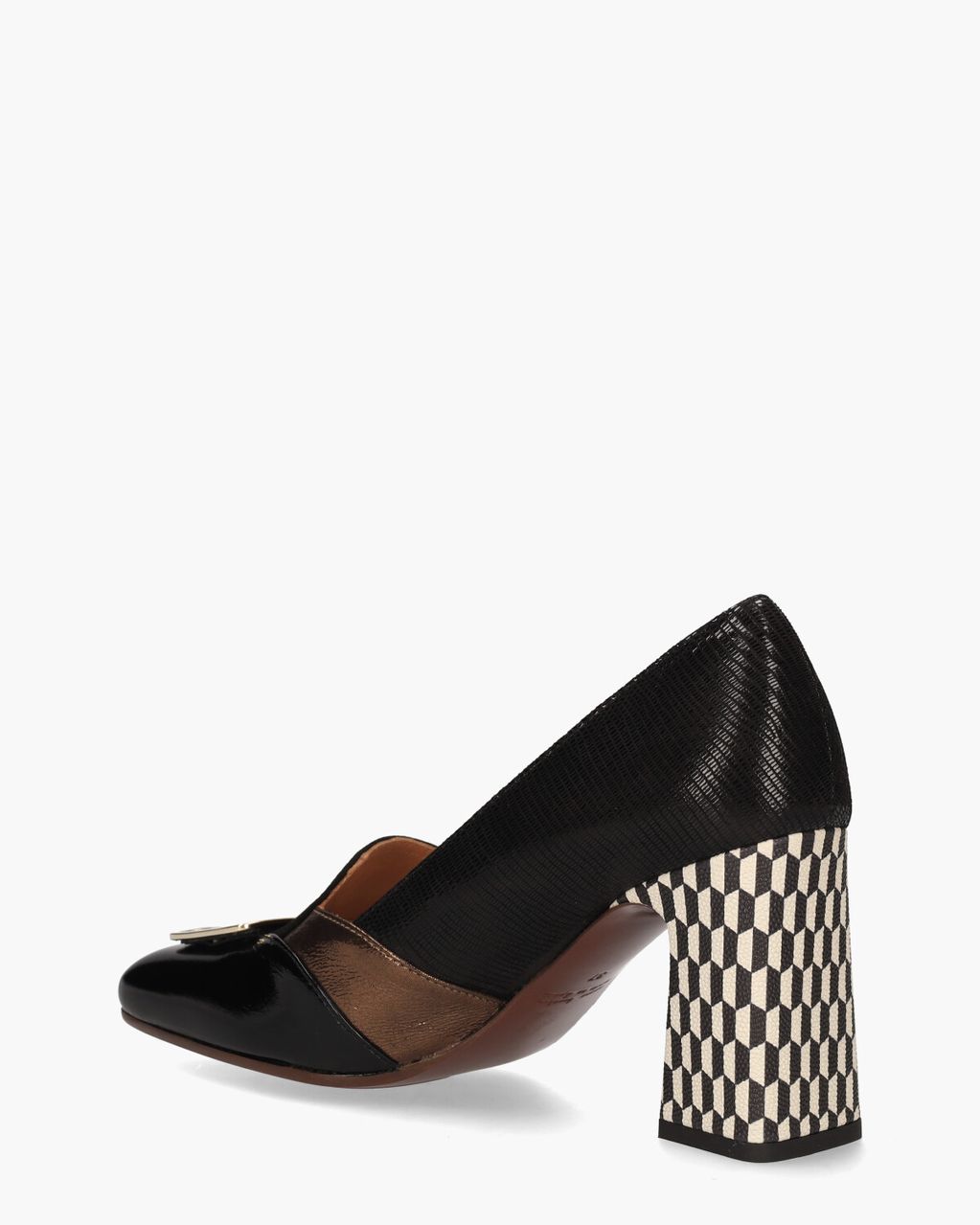 Chie Mihara Ohico Zwart/Multicolor Damesloafers