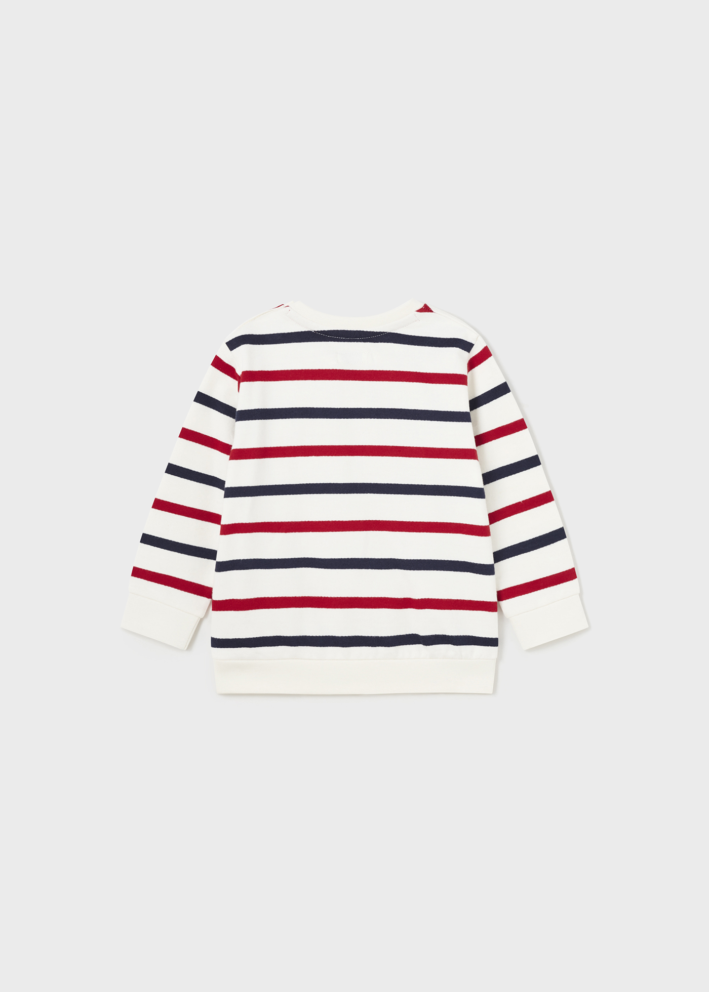 Moletom listrado Better Cotton para bebê