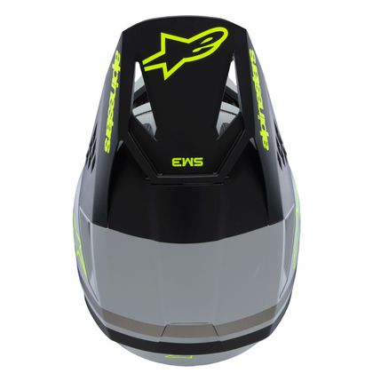 Casque cross Alpinestars SUPERTECH S-M3 - RADIUM - ENFANT - Gris / Noir
