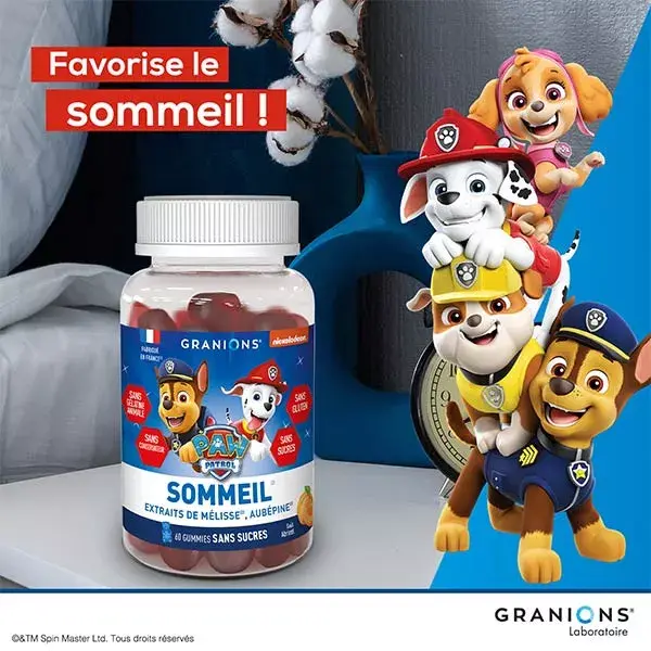 Granions Sleep Gummies Patrulha Canina 60 gomas