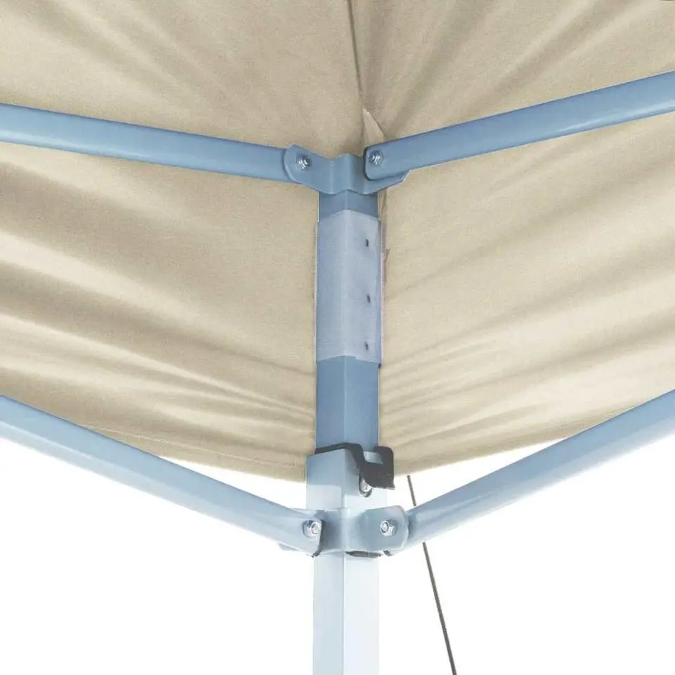 vidaXL - Feesttent - Wit - Stof
