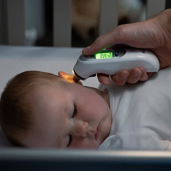 Digitalt øretermometer Braun Thermoscan 7+ IRT6525WE med hukommelsesfunktion