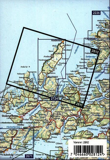 NORDECA - 2812 VESTERALEN HINNAYA NORD 1 100 000