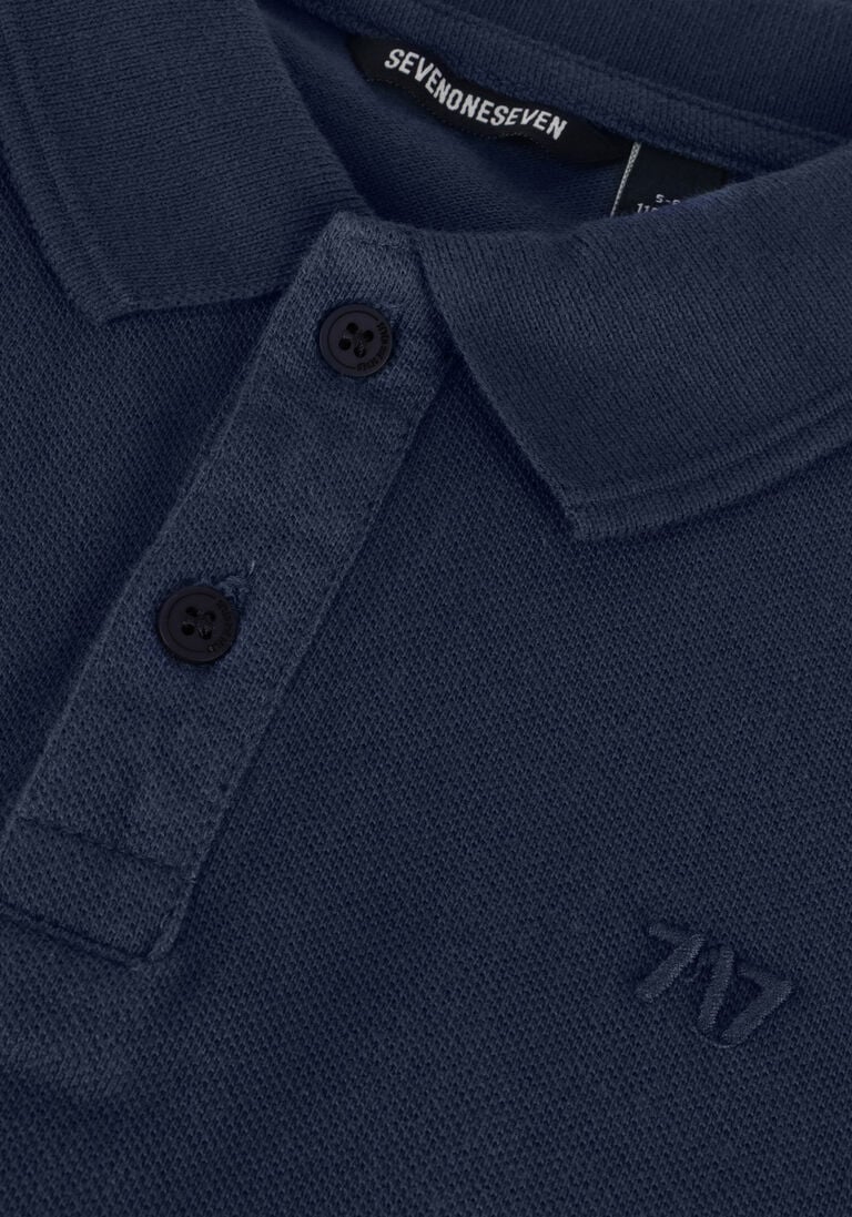SEVENONESEVEN blauwe sevenoneseven polo polo