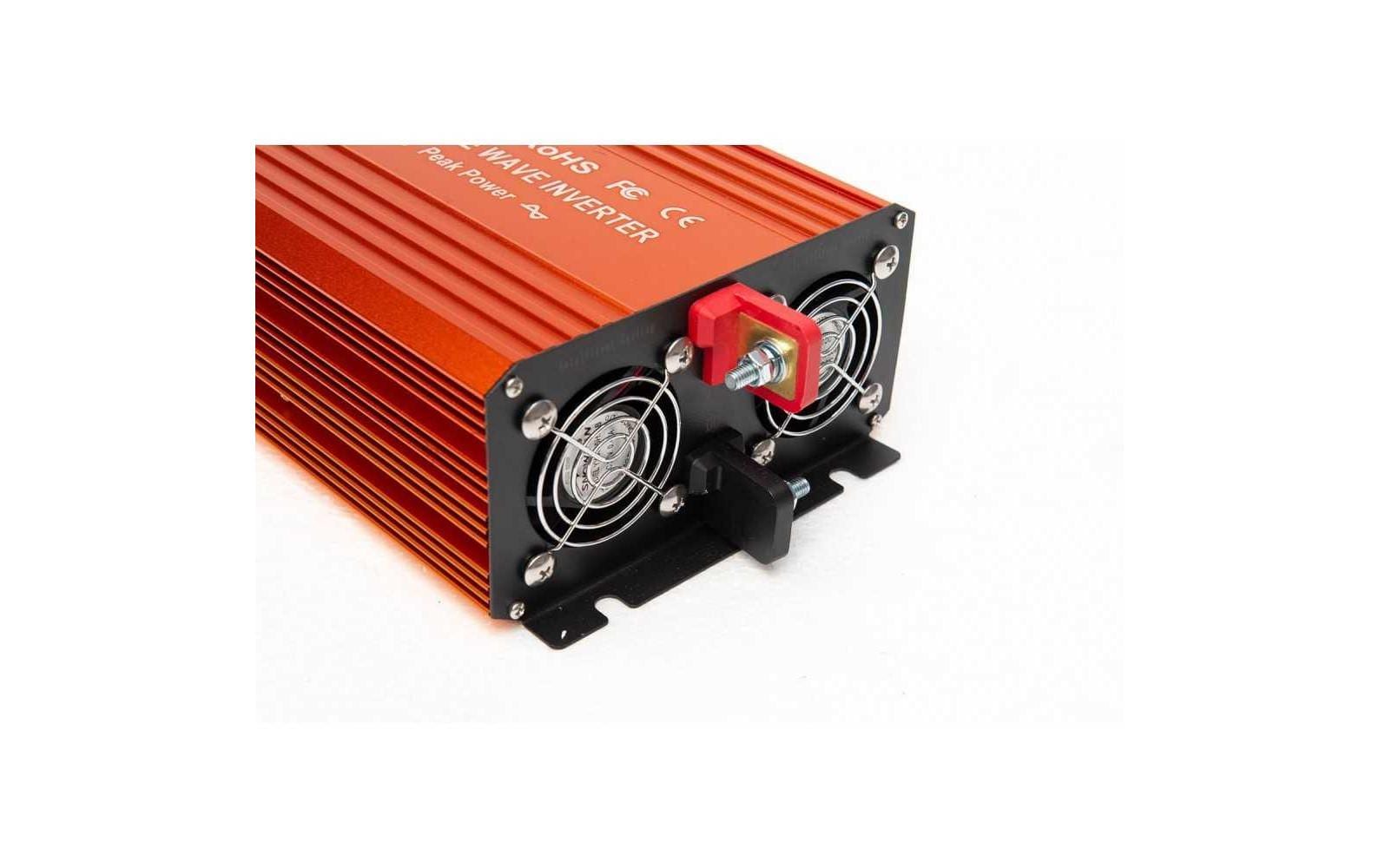 Wechselrichter mit bypass 24 V DC zu 230 V AC 2000 W<br>Wechselrichter mit Automatischer Umschaltung bei Ausfall