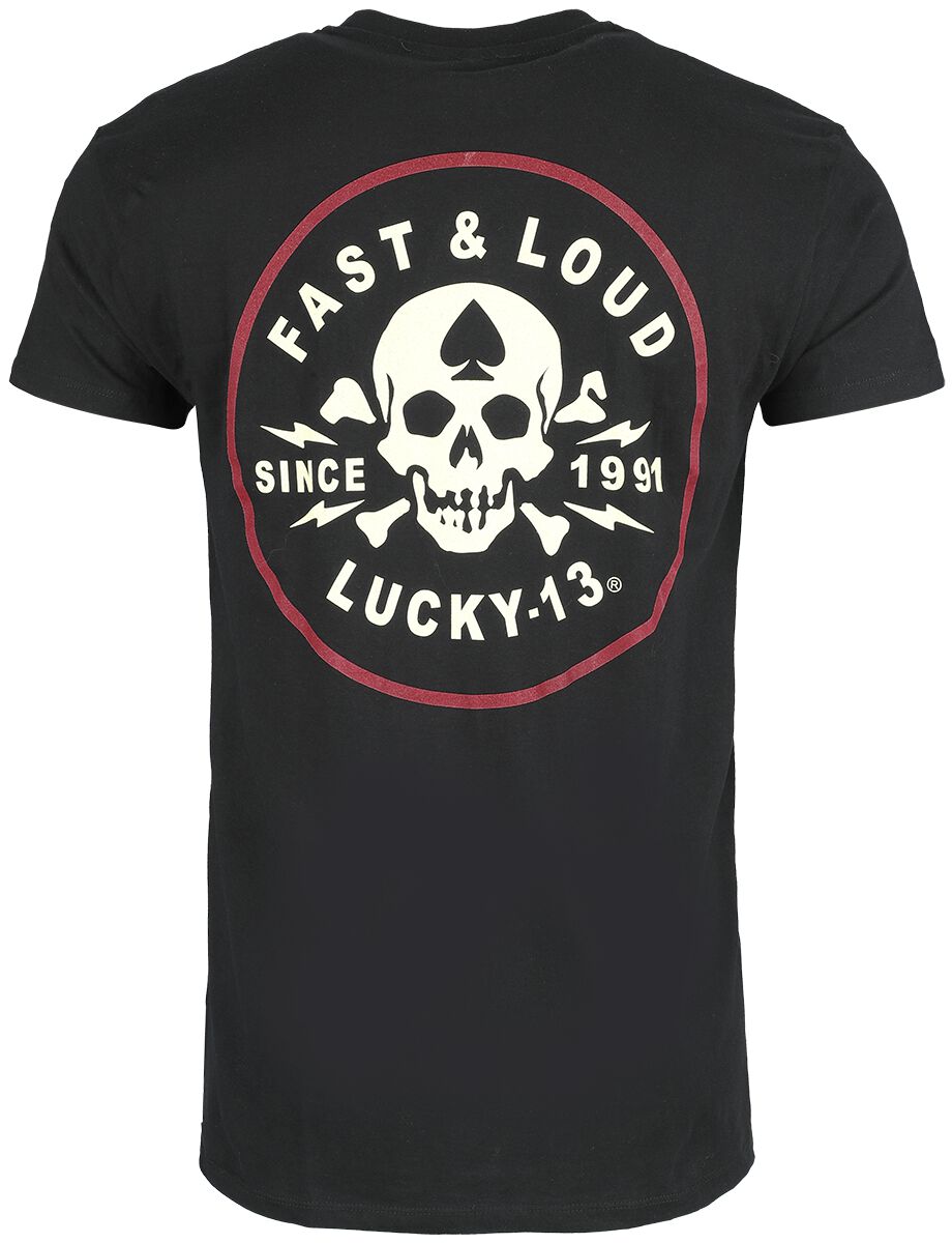 Fast & Loud - T-Shirt | Lucky 13 T-Shirt Manches courtes