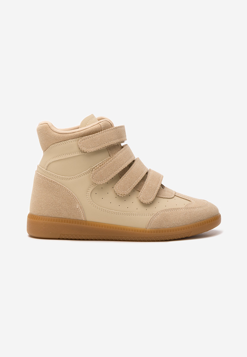 Baskets montantes kaki Fluvia