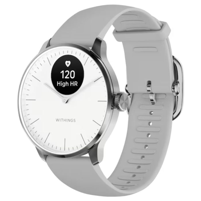 Withings Unisex Ure Scanwatch Light 37mm Hvid