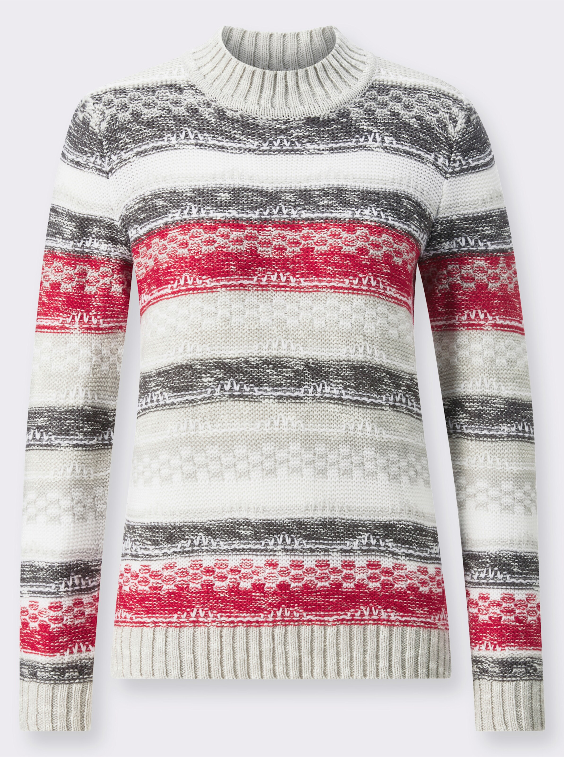Stehkragenpullover