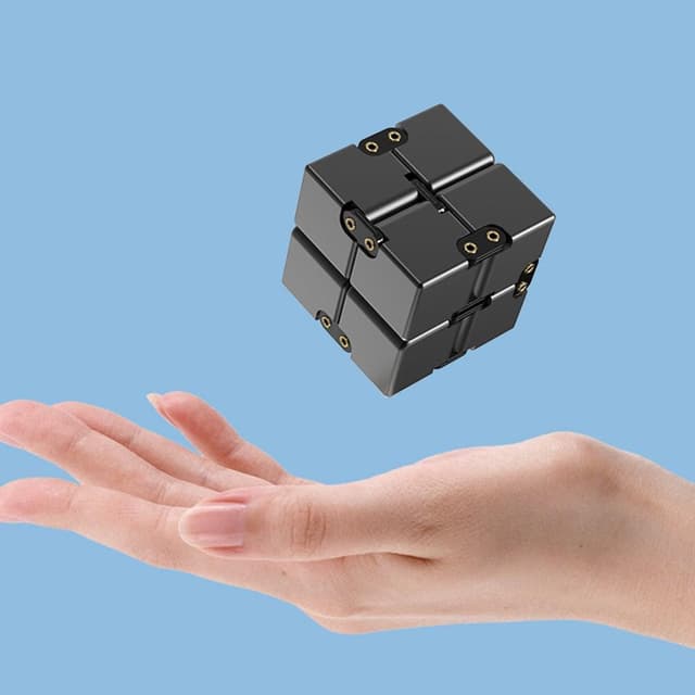 Fidget Toy Infinite Cube Stressaflastende Flip-blok