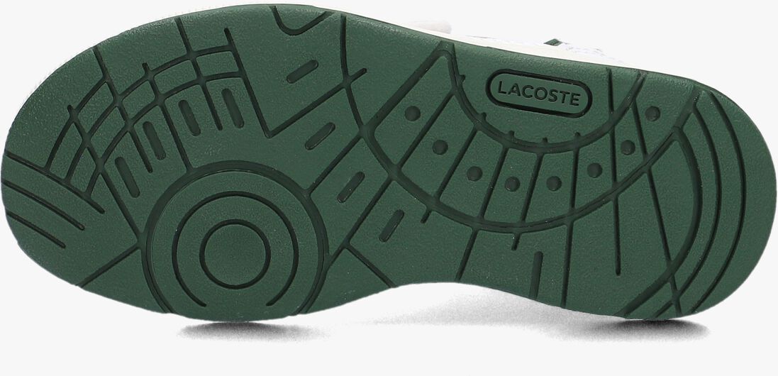 LACOSTE witte lacoste lage sneakers t-clip j