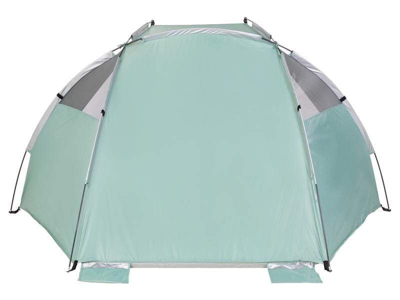 KOOR Strandzelt XL, Granite Green Strandmuschel schützt vor Sonne, Wind und leichtem Regen
