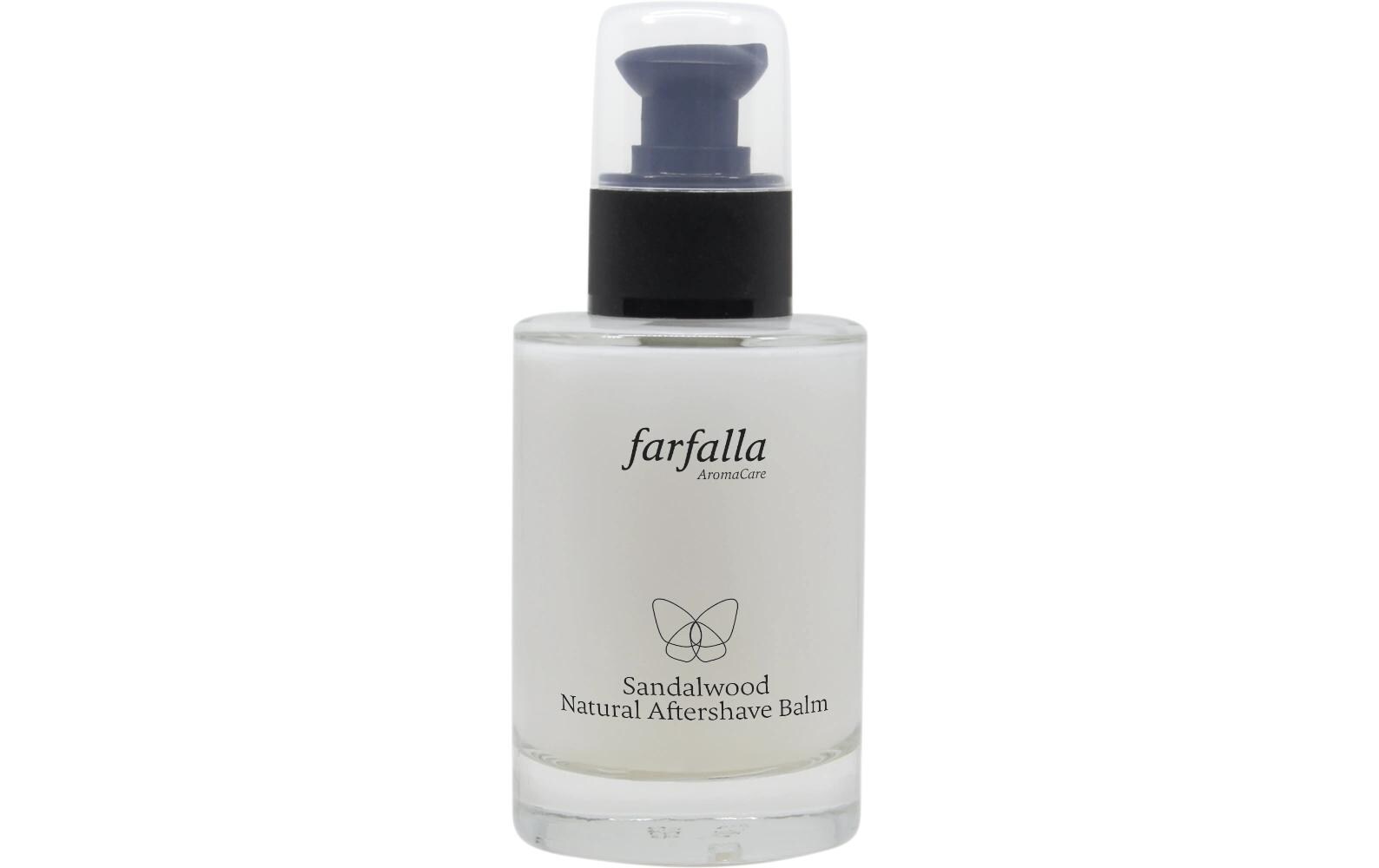 After Shave Natural Balm Sandalwood 100 mlBesänftigender Balsam, feuchtigkeitsspendender Bio-Aloe vera
