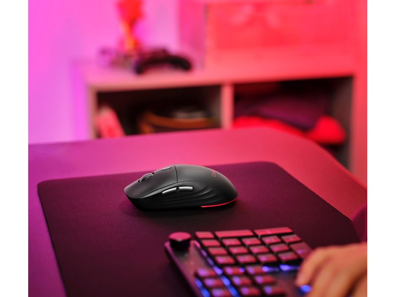 Trust Gaming-Maus GXT 926 Redex II Kabellose Gaming-Maus mit extrem niedriger Latenz und vollständig einstellbarer RGB-Beleuchtung