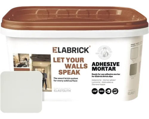 Elabrick lijmmortel wit 5 kg
