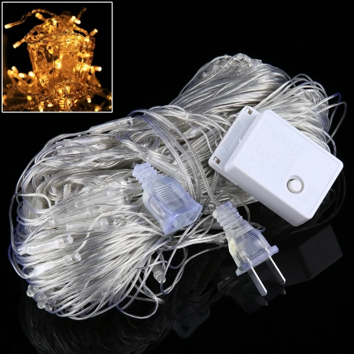 Wewoo Guirlande LED 3x2m 200 LED