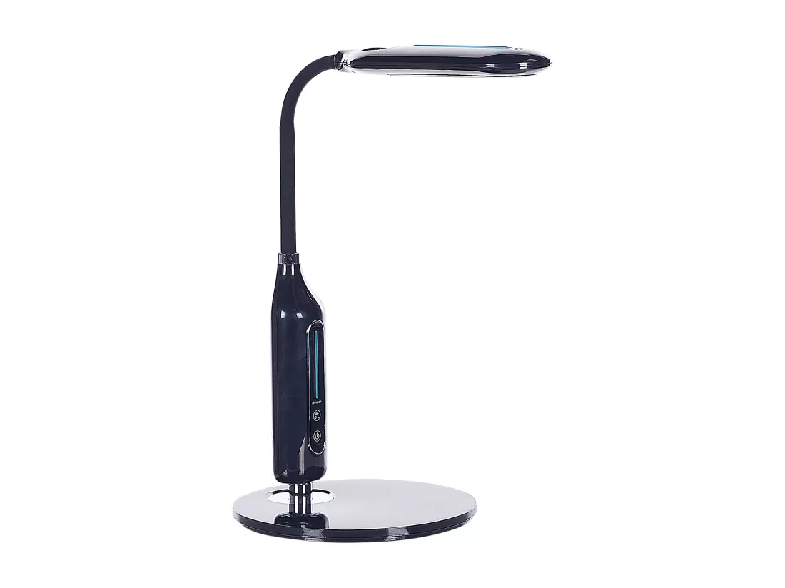 Lampe de bureau LED CYGNUS Avec variateur Métal Noir