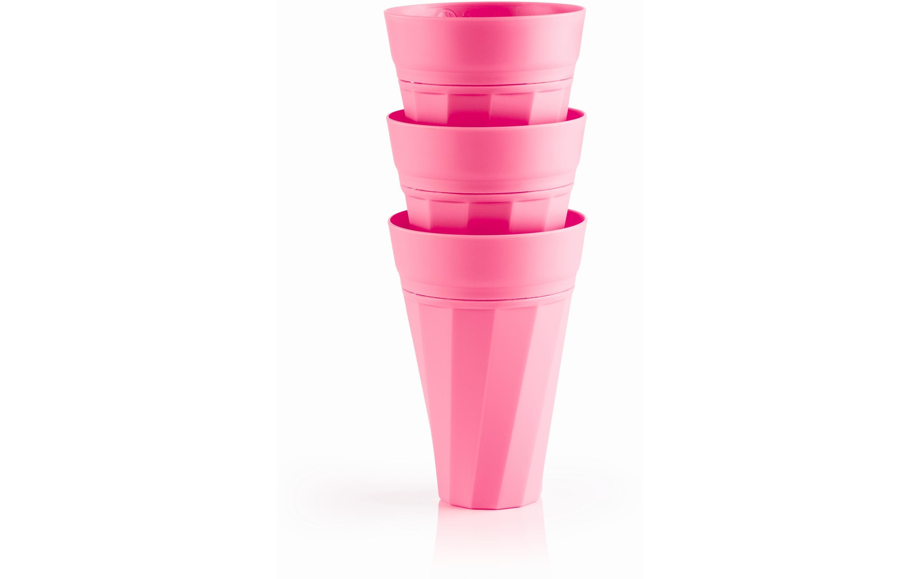 Trinkbecher 300 ml, 3 Stück, PinkSelbstkühlender Becher in der Farbe Pink