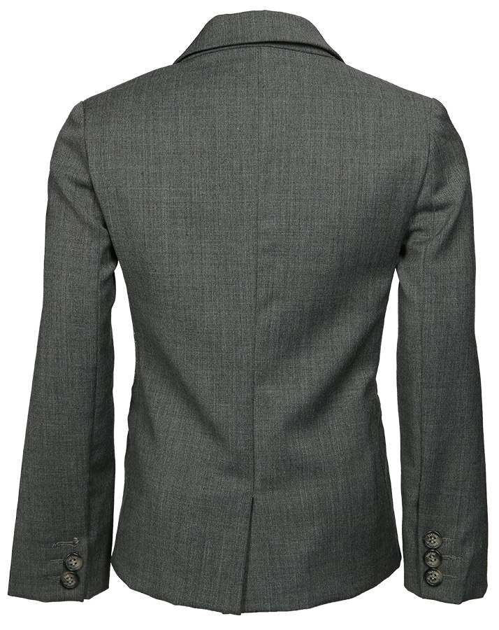 Woll-Sakko CLASSIQUE in grau melange