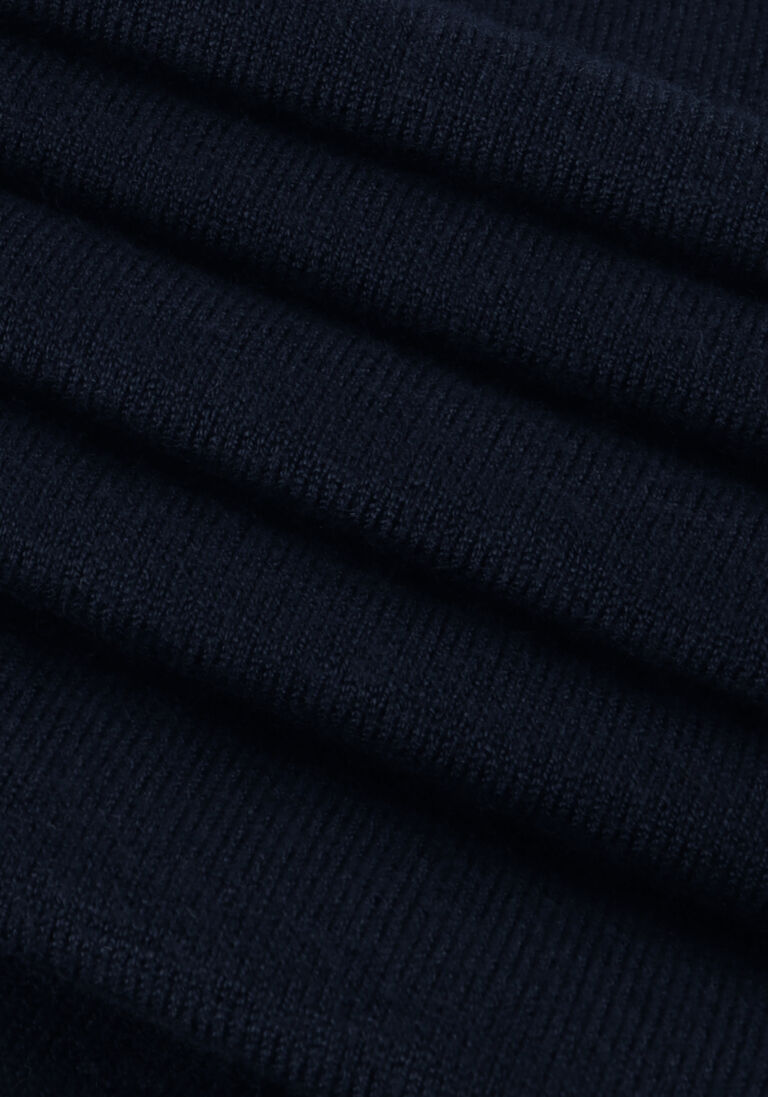 PUREWHITE donkerblauwe purewhite coltrui essential knit mockneck ls