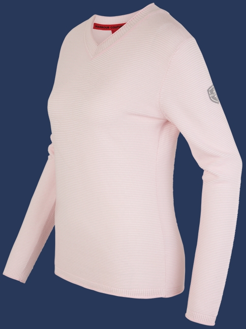 Damen Pullover 004 KoNitK, Cocos/Cloverfrost